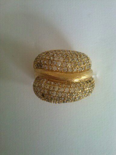 Anel 198 zirconia cravejadas