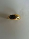 anel detalhe preto zirconia