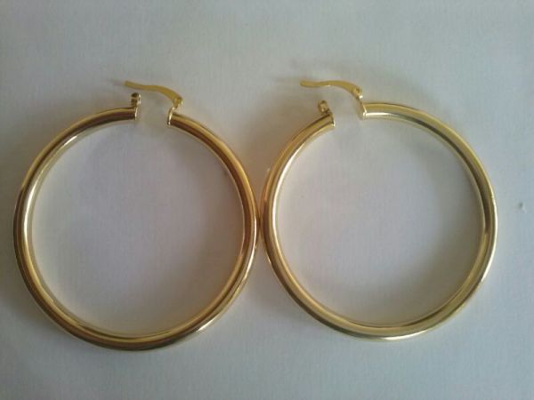 Brinco Aricana Folheada ouro